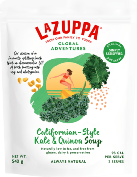 Californian-Style Kale & Quinoa Soup